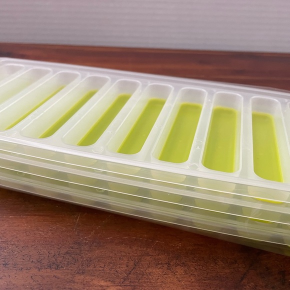 *NIP* 3 Pack Ice Stick/Cube Tray, Thin & Long for Sports/Water Bottles Silicone - Picture 7 of 13